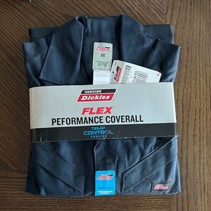 Dickies Men's Dark Blue Flex Performance Coverall. NWT